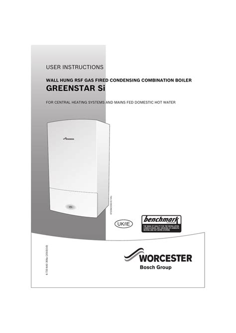 Worcester Greenstar Combi 42CDI HE. . Worcester greenstar 30si manual